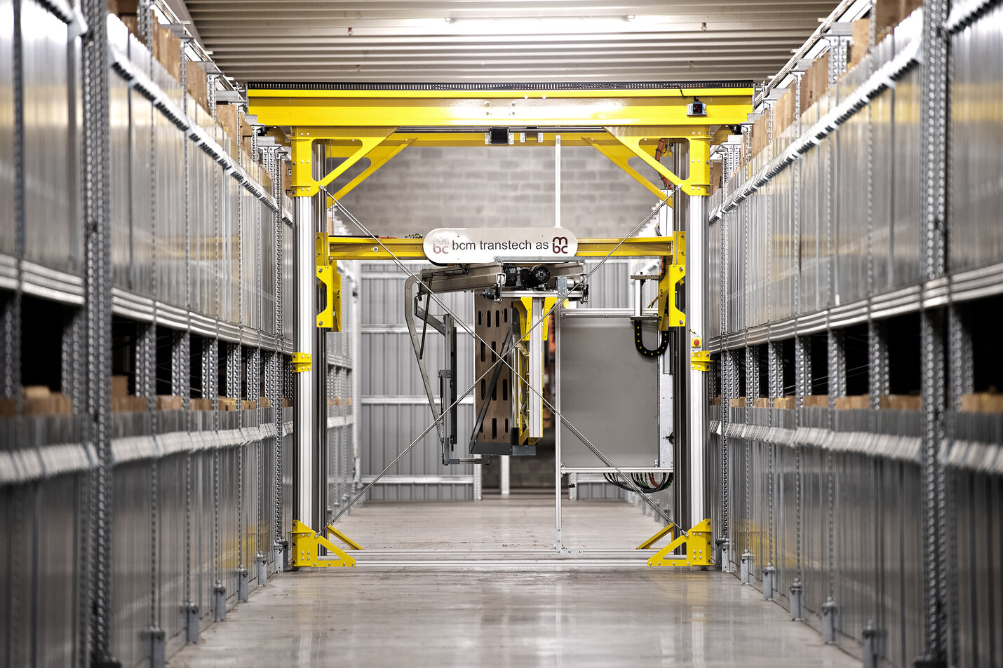full-automatic double rack flatbed die storage 
