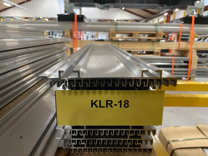 KLR18 a bcm designed profile for 18 printing plates / flexo stereos