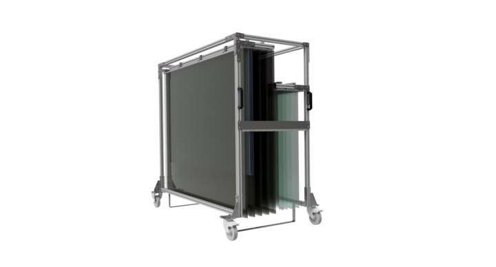 bcm trolley for printing plates 