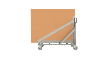 Flatbed die trolley