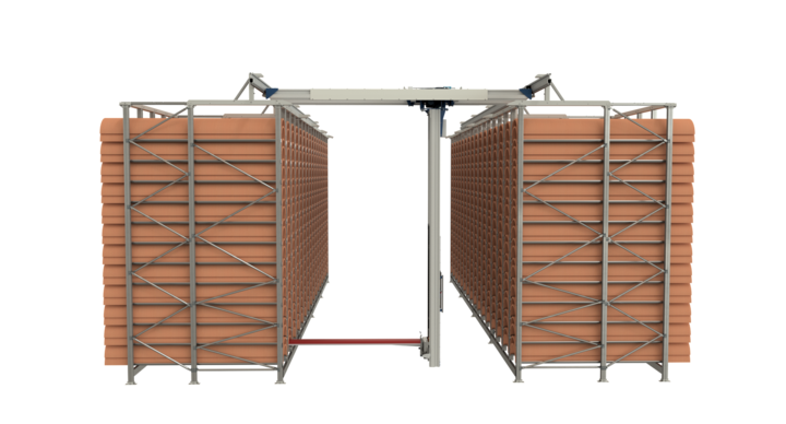 manual vertical storage for rotary dies 