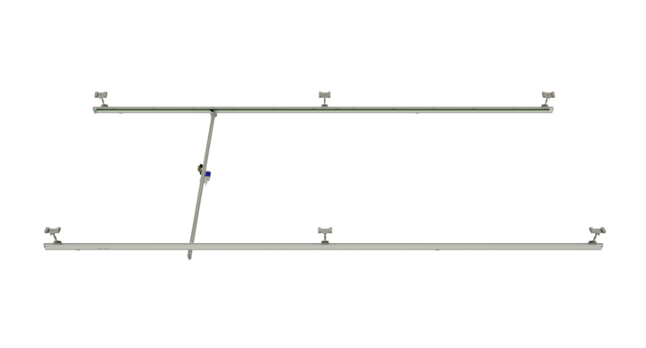 Roof mounted mobilator for rotary dies