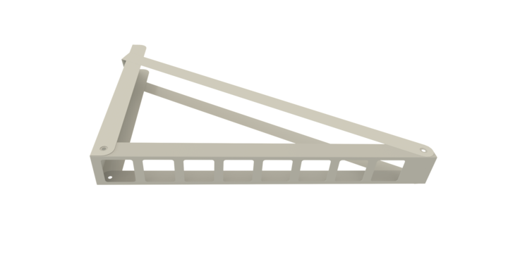 bottom view picture of a bcm foldable cassette for flat bed dies 