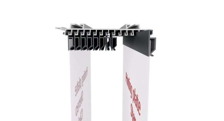 ASP8 profile inclusive wheels and minirail 