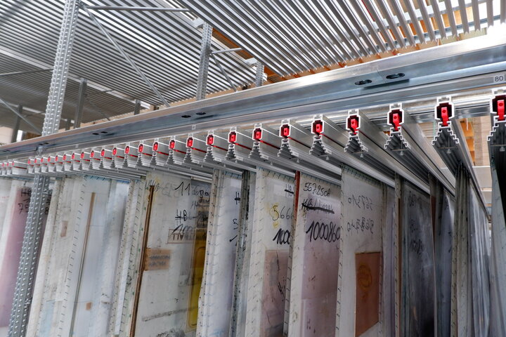 ASP8 profile used in a bcm smartstorage P1 for printing plates