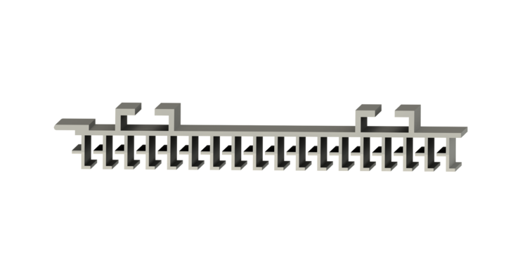 ME18, bcm designed profile for printing plates and flexo stereos for Mitsubishe Evol