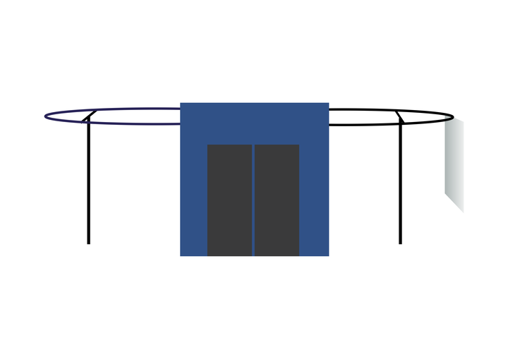 bcm trolley for single rotary dies with up to 4 rotary dies 